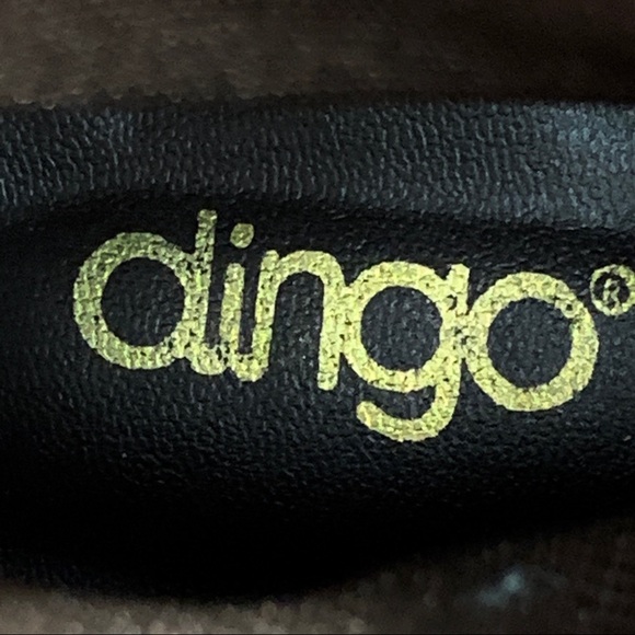 VTG DINGO brown suede cowgirl boots w/ tassels - Picture 12 of 13